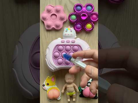 Pop IT Blue Injection! #satisfying #popit #machine #fidget #shorts