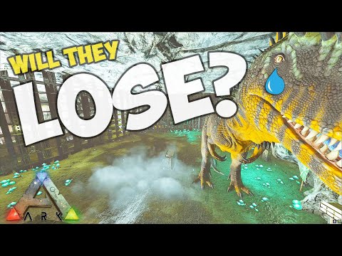Can This Tribe Survive Against Multiple Tribes On Ark PVP Raid Cam