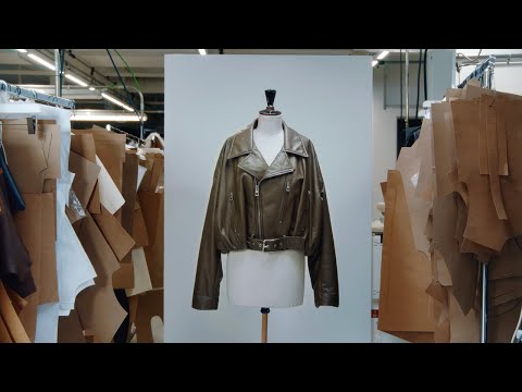 Crafting the new LOEWE Biker jacket