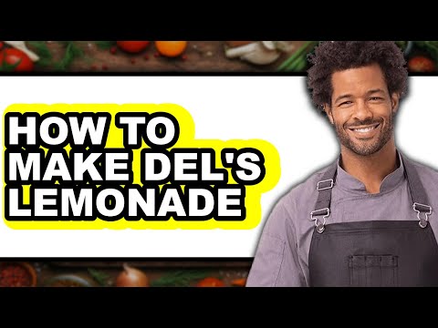 How to Make Del's Lemonade (The Only Way)