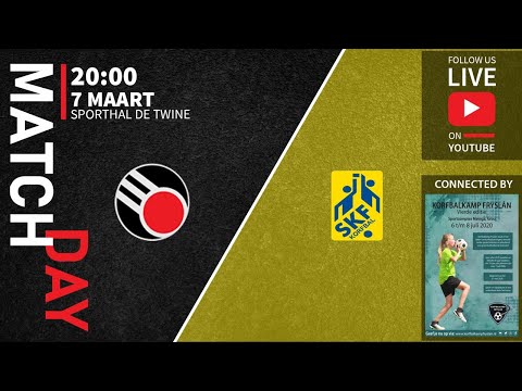 Korfbal Overgangsklasse wedstrijd: K.V. Mid-Fryslân / Jansma Burdaard - SKF