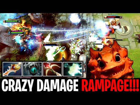 CRAZY DAMAGE !! Hard Carry Snapfire Divine Rapier Rampage 40 Kils by Tytyd | Dota 2