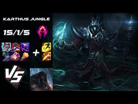 JUNGLE Karthus vs Udyr - EU Challenger Patch 14.14