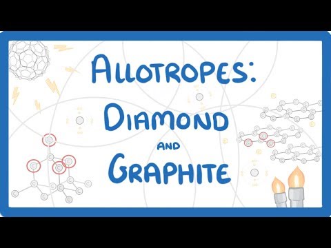 GCSE Chemistry - Allotropes of Carbon - Diamond and Graphite  #18