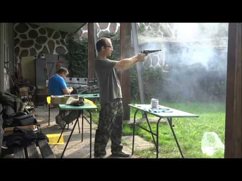 Remington New Army 1858 vs PSP 25m sześć strzałów