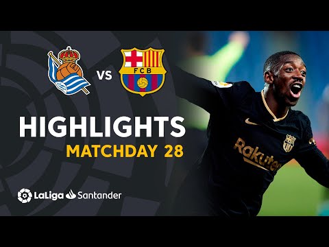 Highlights Real Sociedad vs FC Barcelona (1-6)