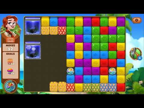 Lost Island Blast Adventure Level 2453 Gameplay