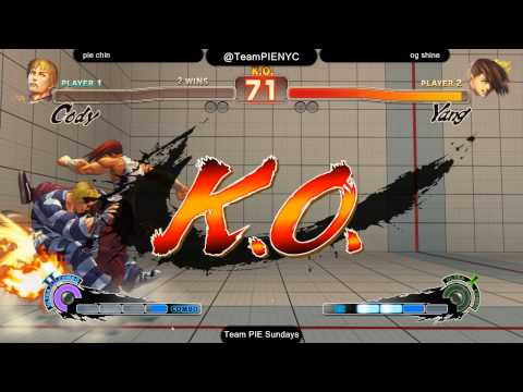 USF4 @ Team PIE Sundays - PIE Chin (Cody) vs OG Shine (Yang)