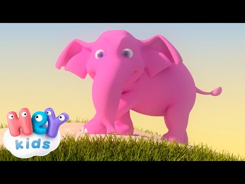 Un éléphant qui se balançait 🐘 | HeyKids Comptines pour bébé | Animaj Kids