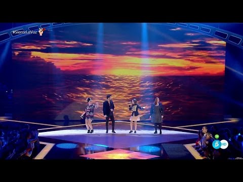 María Parrado y Equipo Malú: "Qué Hay Más Allá" – Segundo Directo - La Voz 2016