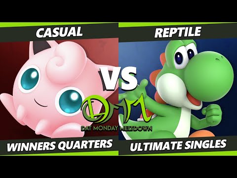 DAT Monday Meltdown 219 Winners Quarters - casual (Jigglypuff) Vs. RepTile (Yoshi) SSBU Ultimate
