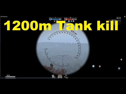 Heroes and Generals: 1200m Tank kill