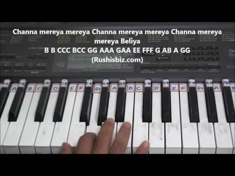 download lagu mp3 mp4 Channa Mereya Piano Notes, download lagu Channa Mereya Piano Notes gratis, unduh video klip Channa Mereya Piano Notes