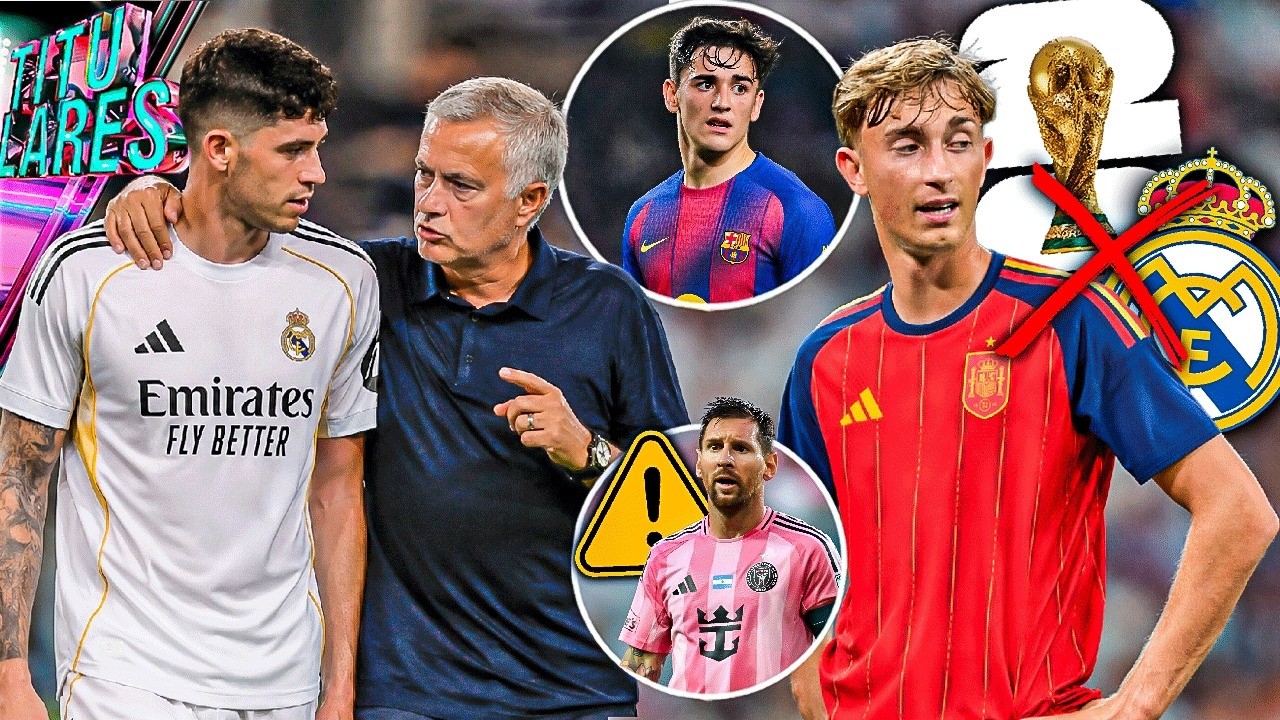 ¡Ningún madridista! Así reaccionó Gavi | “Mou convenció a Bastoni” | ¿Peligra el Mundial para Messi?
