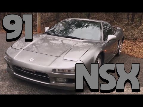 Honda NSX Review! 1991, 27 Year Old Car!