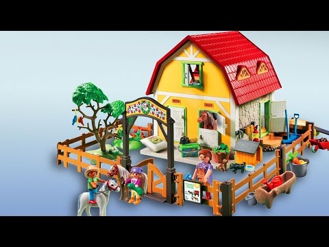 PLAYMOBIL Country 🏇🏼  Pony Farm  Let's unbox and play!  Pandido Toys