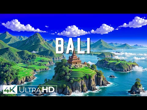 Bali 4K UHD - Tropical Paradise and Tranquil Vibes with Soothing Music - 4K Video Ultra HD