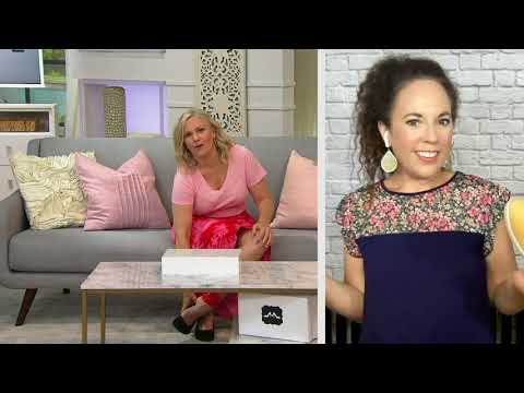 Earth Origins Leather Whipstitch Flats - Fable on QVC