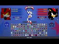 2 Hell Reaper Shadow VS 2 Shadow GT I Sonic Battle MUGEN HD