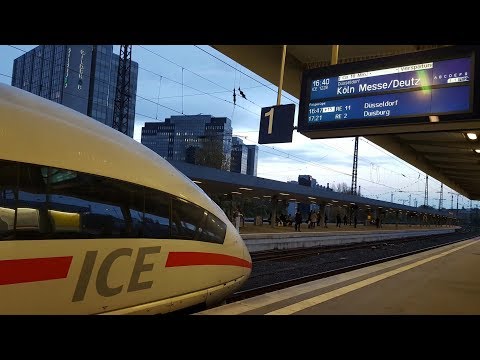 ICE 3 in Essen Hbf: ICE1228 Köln Messe/Deutz Gl.11-12