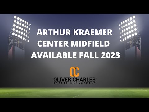 Arthur Kraemer, Central Midfield, Available Fall 2023