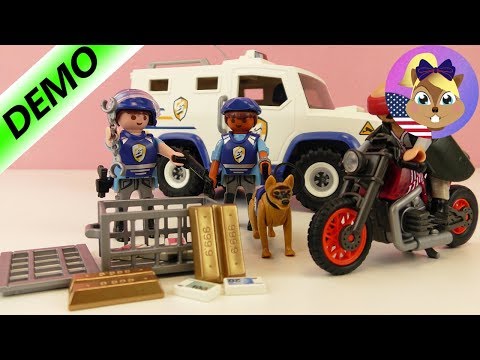 Playmobil Money Transporter (9371) video