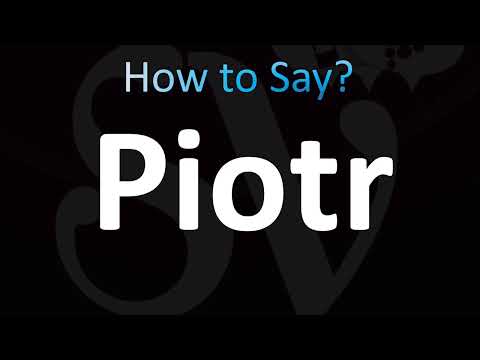 How to Pronounce Piotr (CORRECTLY!)