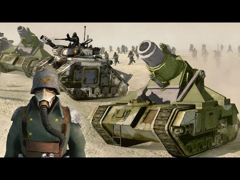 ULTIMATE MOD WARHAMMER 40K: Death Korps of Krieg vs Tau Empire - Men of War: Assault Squad 2