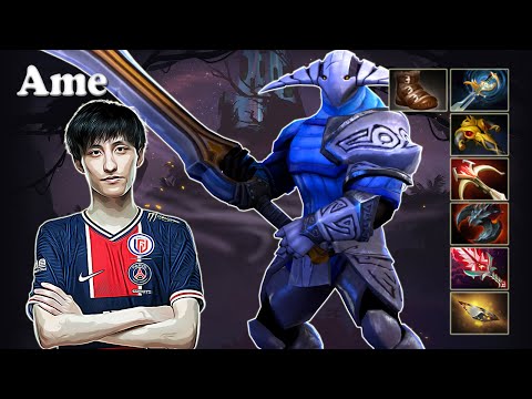 Ame - Sven Safelane vs Attacker Shadow Fiend | Dota 2 7.29d Gameplay