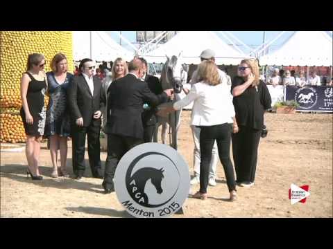 2nd place N.42 OMEL AISHA AL JASSIMYA - Menton 2015 - Junior Female Championship (Class 13)