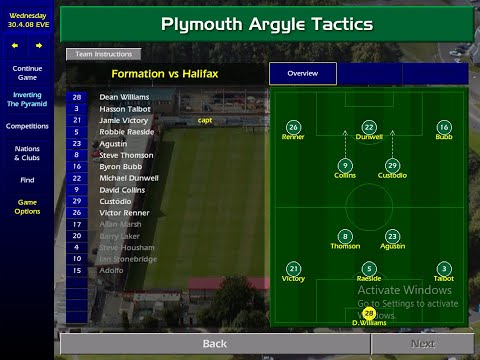 CM0102 Plymouth Famous Teams and Formations
