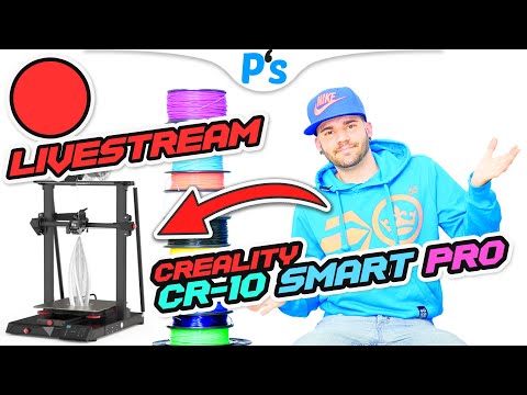 🔴Creality CR-10 Smart PRO [Aufbau + Druck]