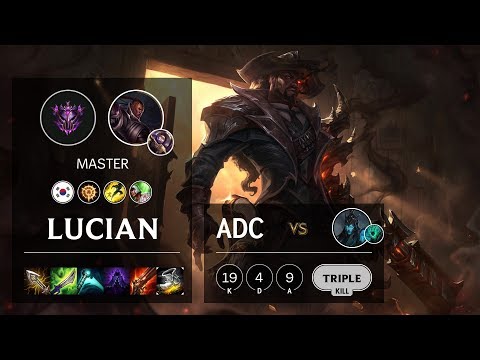 Lucian ADC vs Kalista - KR Master Patch 10.10