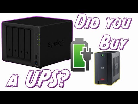 Have a NAS? Did you buy a UPS?