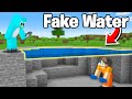 I Pranked My Friend With FAKE Blocks In Minecraft