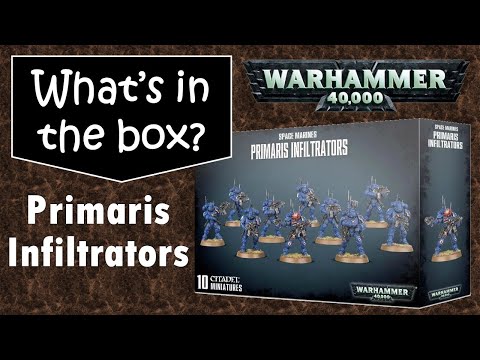 Primaris Infiltrators / Primaris Incursors: What's in the box?  Unboxing and review.