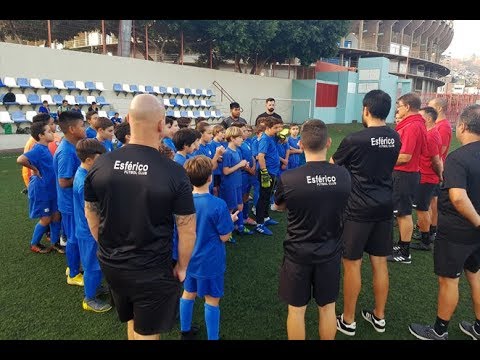 Los cuatro equipos Alevines del Esférico FC se entrenan de la mano del proyecto +Base
