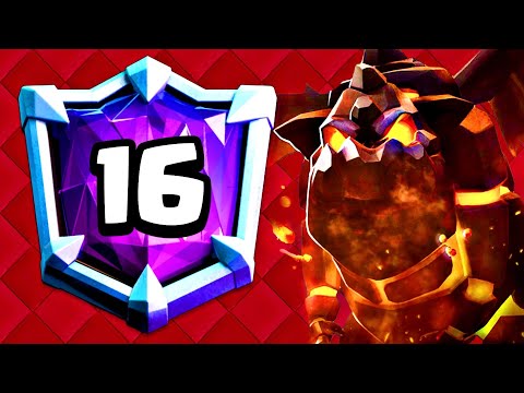 8000🏆 Insane Lava Hound Deck in Clash Royale!