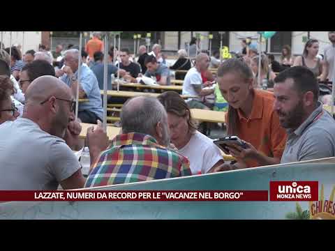 Lazzate, numeri da record per le ''Vacanze nel Borgo''