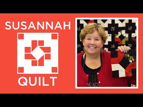 Make an Easy Susannah Quilt with Jenny Doan of Missouri Star! (Video Tutorial)
