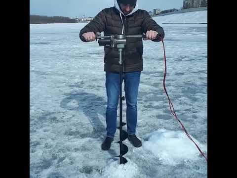 Ледобур из электроусилителя руля