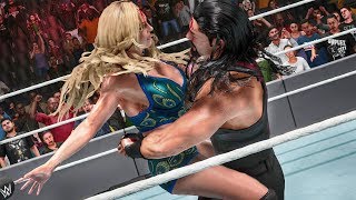 WWE 2k19: Charlotte Flair vs Roman Reigns 2 Submis