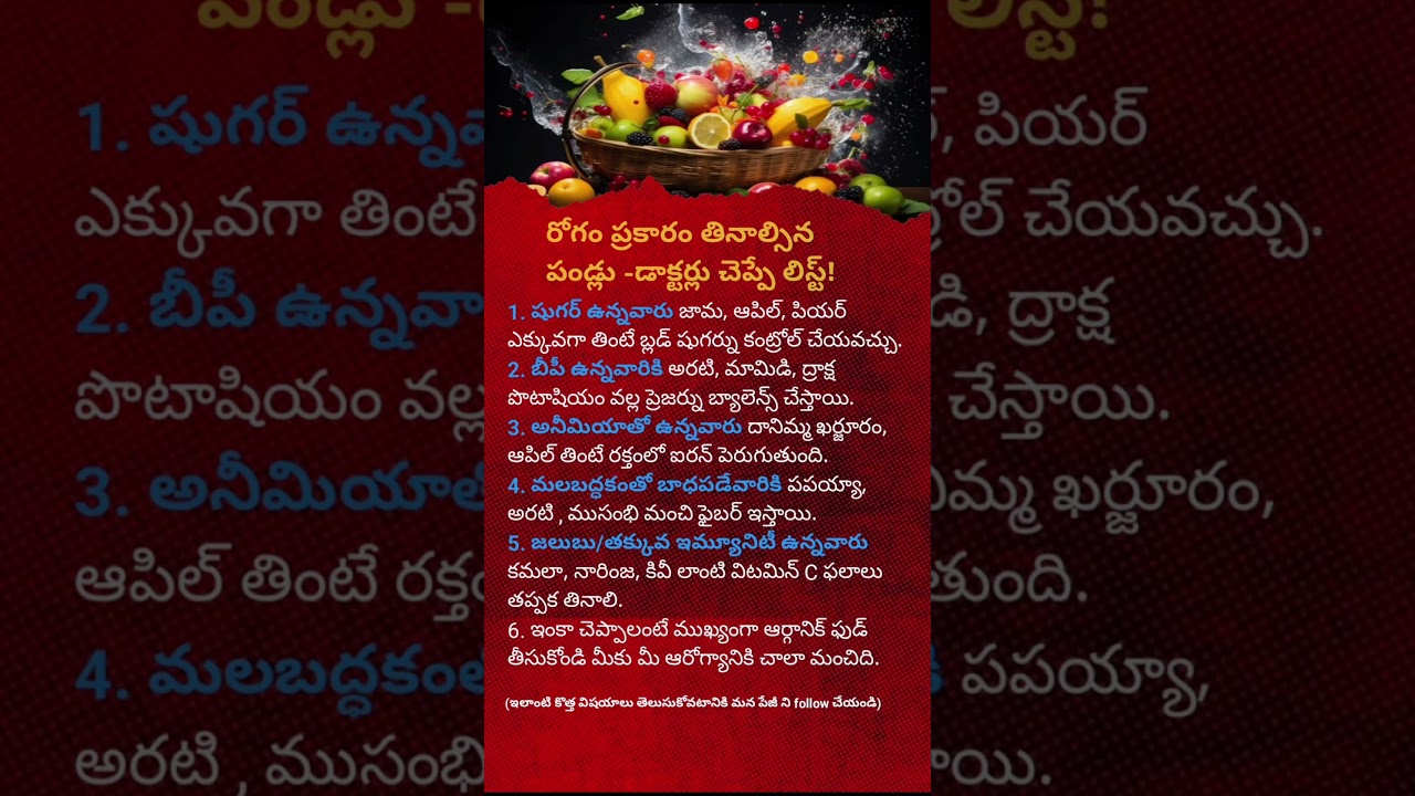 Top Fruits to Eat Daily for Better Health | Doctor Recommended Fruit List