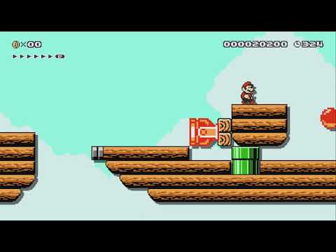 SMB3 remix(Dark land)4Kstars!Thx by Nasetto BG - SUPER MARIO MAKER - NO COMMENTARY 1bh