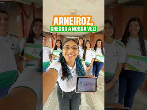 Arneiroz com mais inclusão digital em sala de aula! 📱✨ #GovernodoCeará #Tecnologia #Educação