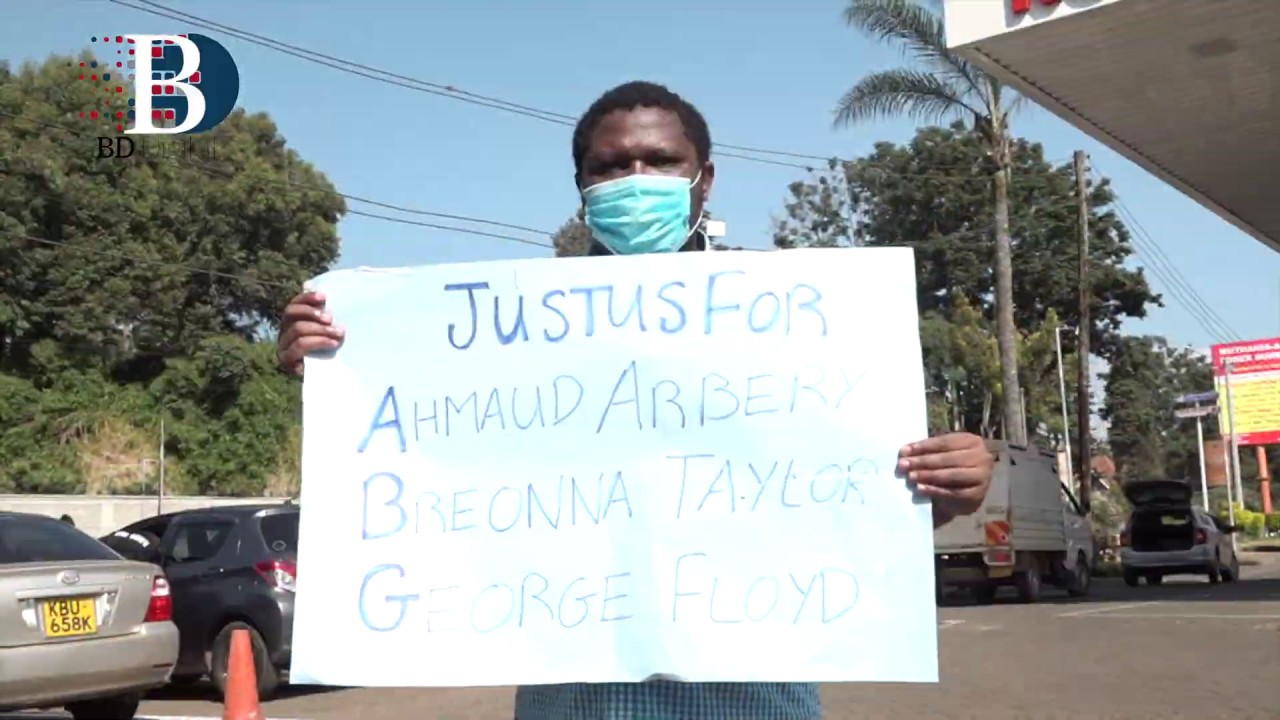 Kenyans protest against police brutality in solidarity with African Americans
