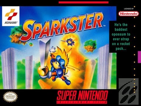 Sparkster SNES Full Playthrough (Hard)