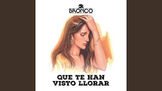 Que Te Han Visto Llorar