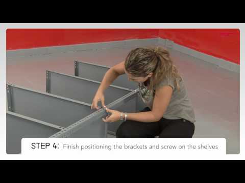 MODULAR shelving: VERSATILE SYSTEM - Assembly instructions