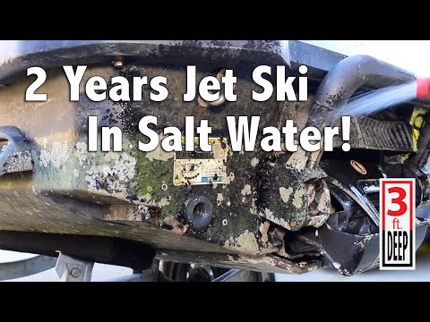 2017 Sea-Doo GTI SE130 Salt Water Rental Project - Part 1 Hull And Pump